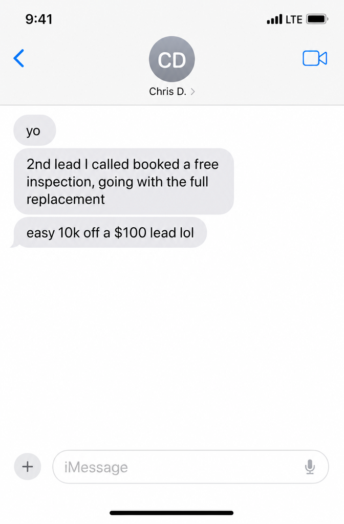 Chris testimonial