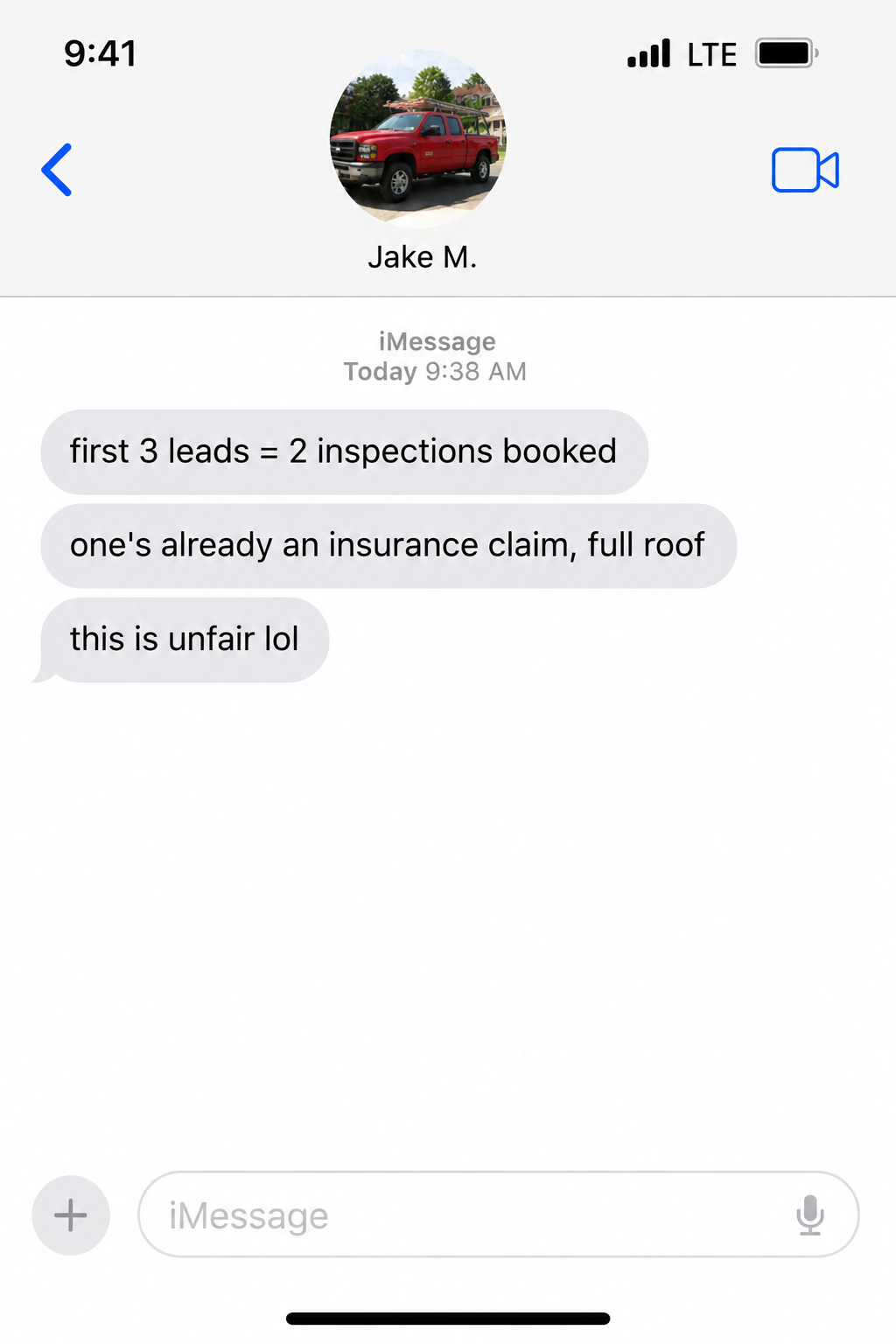 Jake testimonial